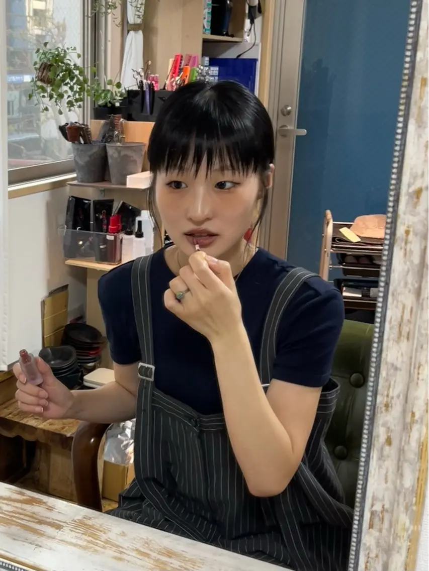 セミロング ヘアカラー トリートメント 園田 渉 ◤SHIKIO◢のヘアスタイル