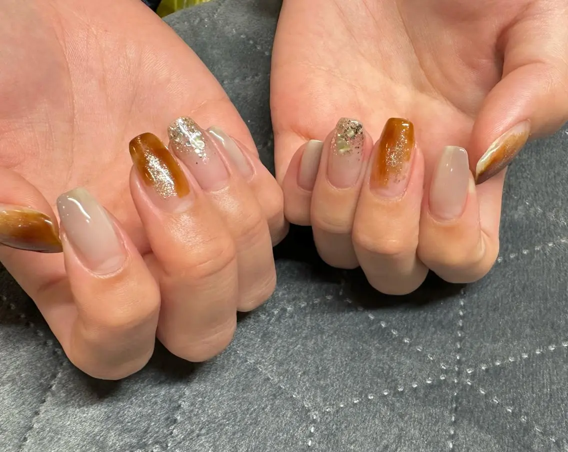 ネイル ニュアンスネイル ハンドネイル pro.M chiharuのネイルデザイン