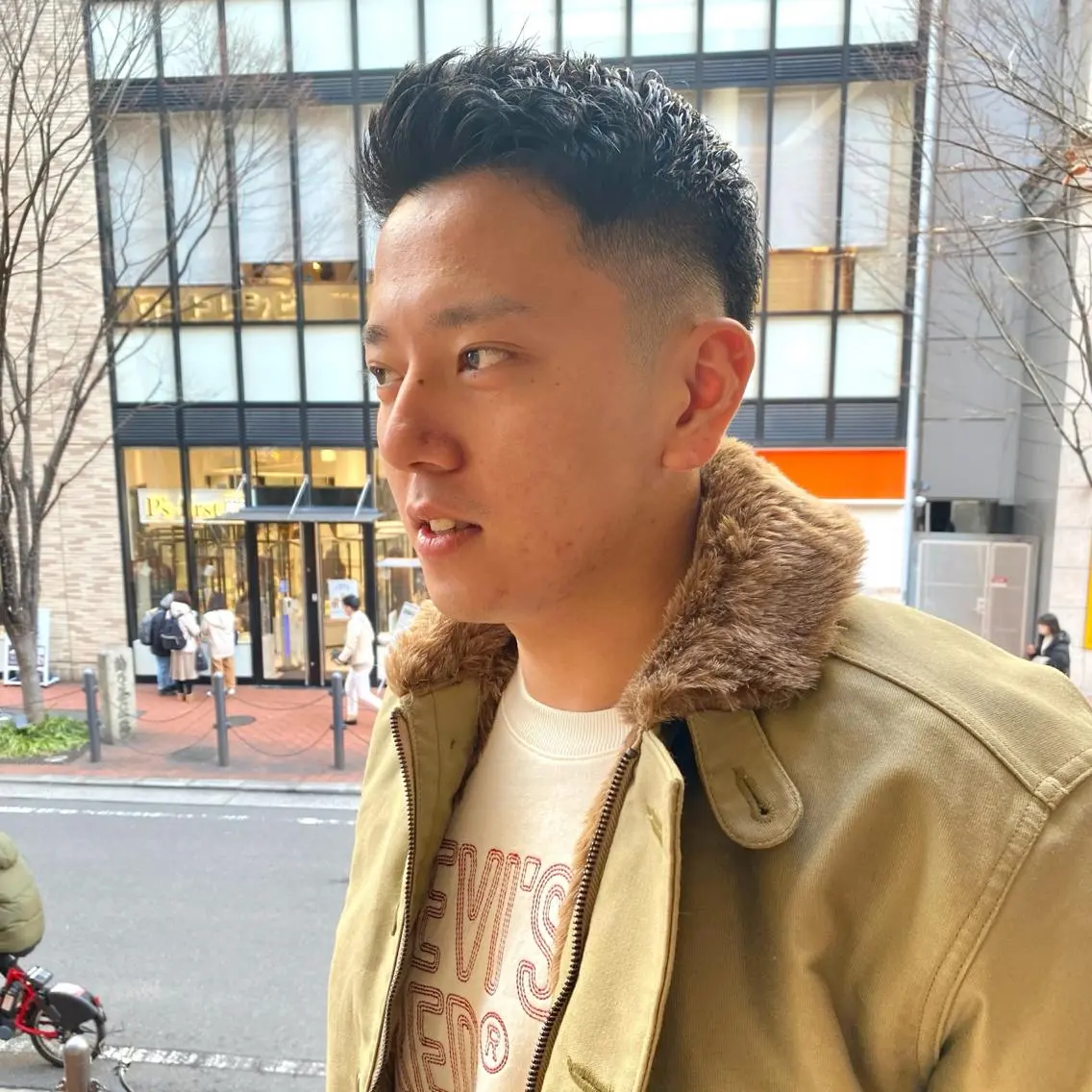 ショート メンズ unopulir 景山　凌のヘアスタイル