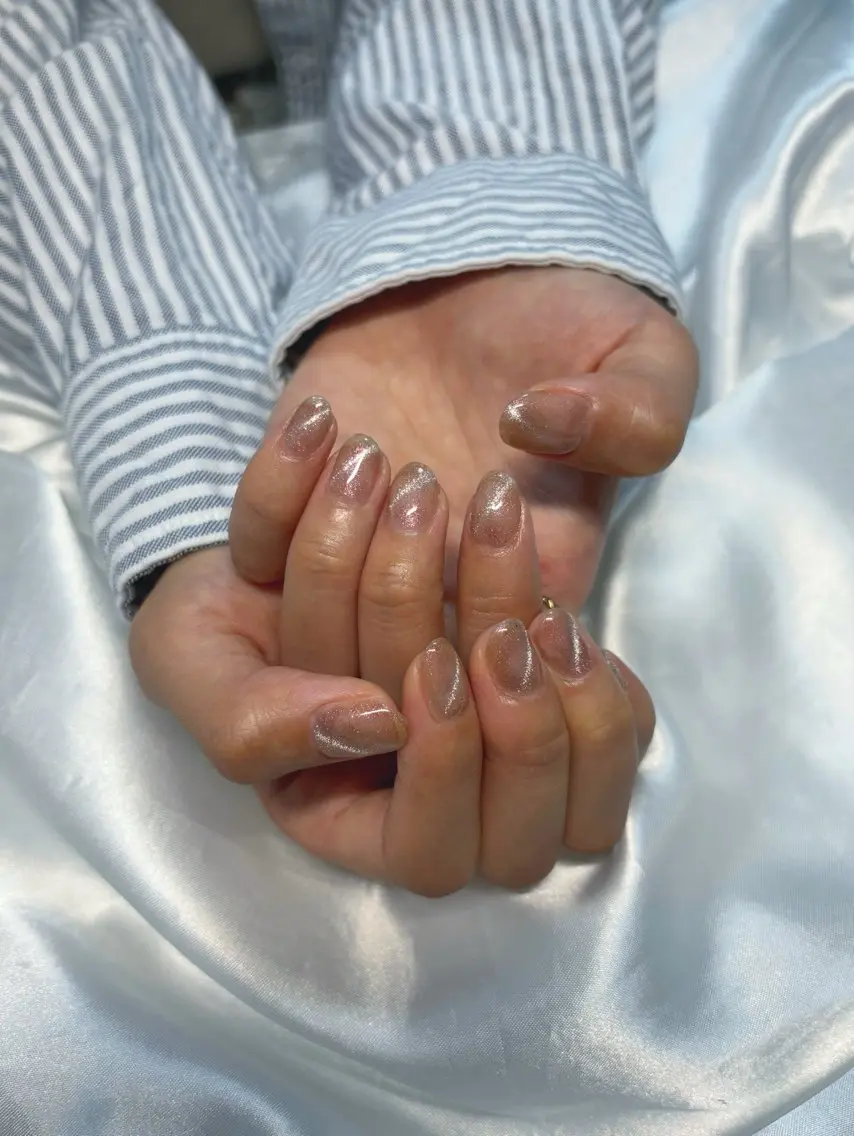 ネイル マグネットネイル オフィスネイル 京橋/ Lance nail Minaのネイルデザイン