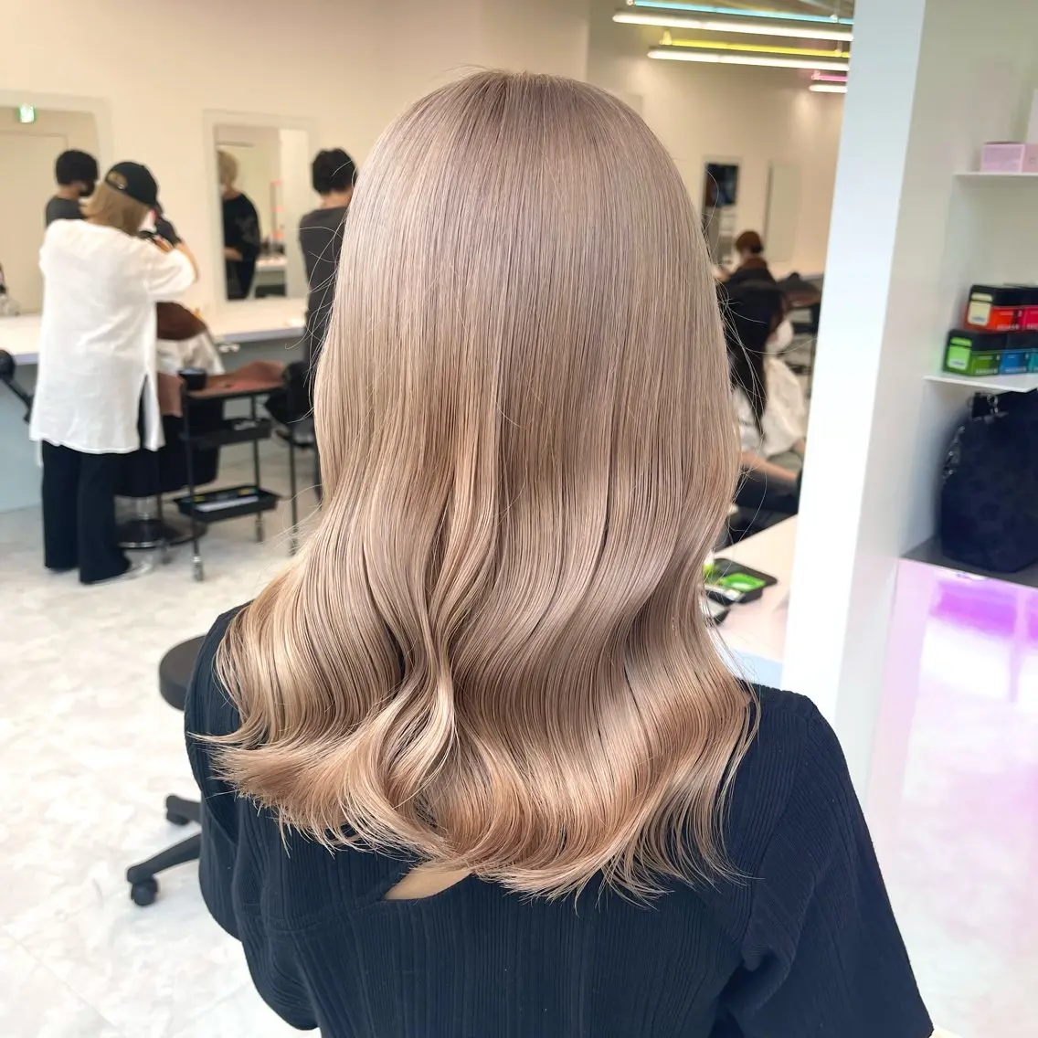 ロング カラー ヘアアレンジ メンズ ヘアカラー トリートメント ヘッドスパ ヘアセット 🌈トレンドヘア 🌈WATARU🌈のヘアスタイル