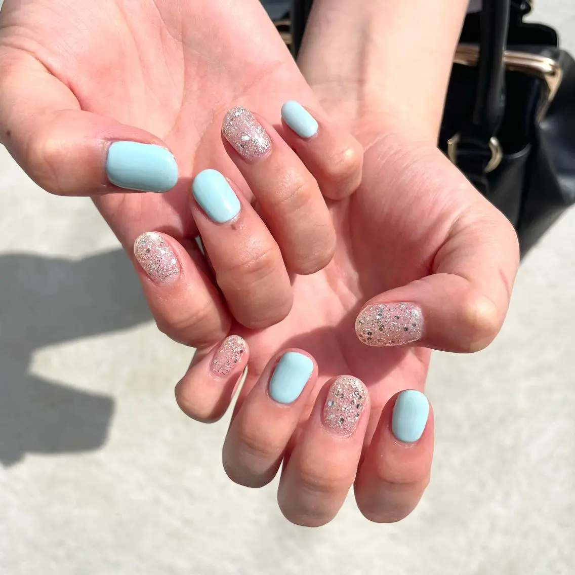 ネイル ハンドネイル Sea  nail by emaのネイルデザイン