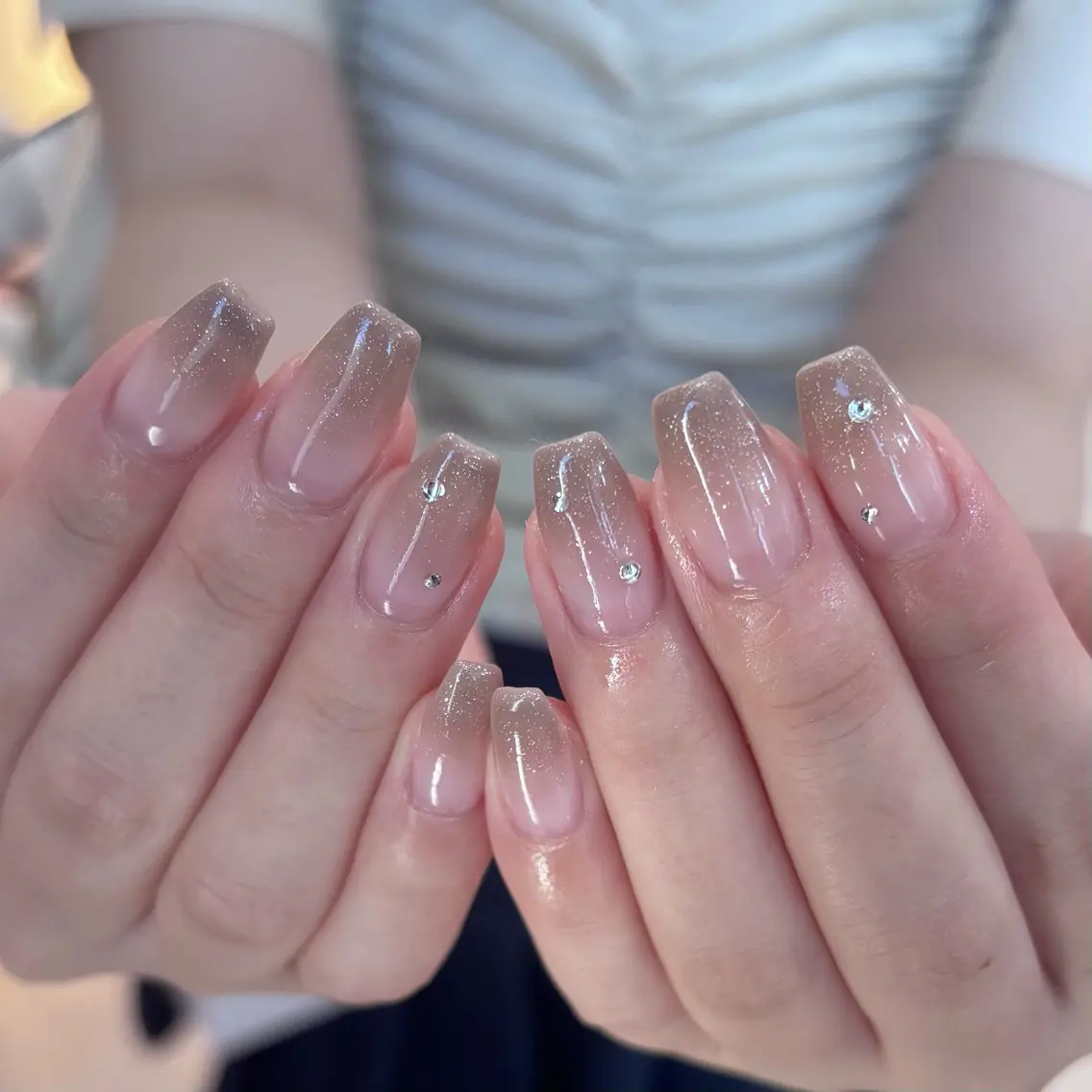 ネイル ストーンネイル CLALA Makoのネイルデザイン