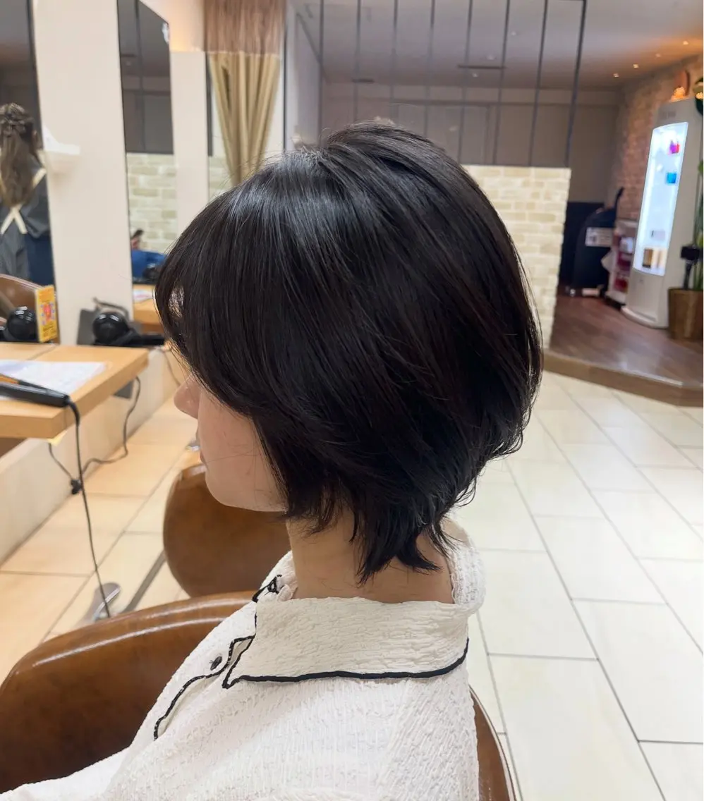 ショート 小林さや/寺田町 /天王寺/カットのヘアスタイル