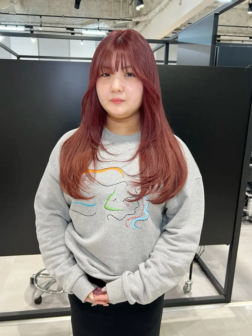 ロング カラー ヘアカラー トリートメント kimika🥑 メンズ/髪質改善のその他イメージ