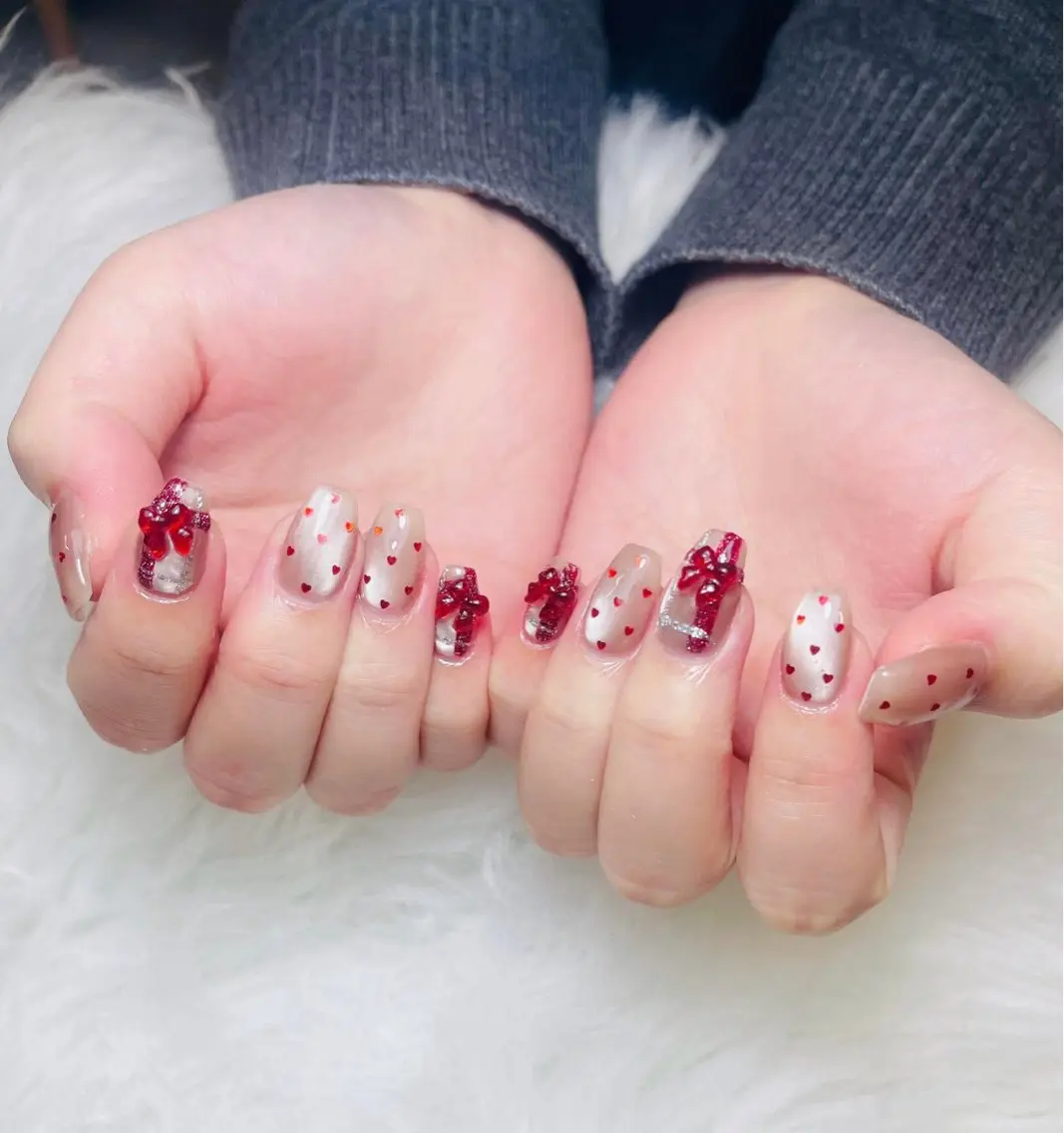 ネイル オーロラネイル チークネイル フットネイル フレンチネイル ハロウィン Lumi Shinokuboのネイルデザイン