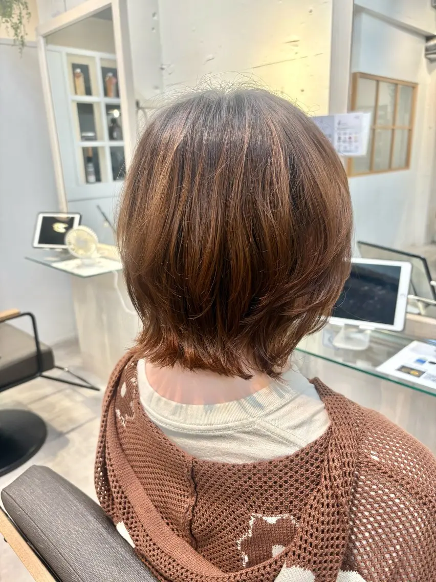 ショート 🥨伊藤みやこ🥨 カットモデル🌈のヘアスタイル