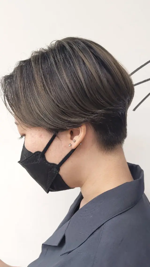 ショート カラー ヘアカラー トリートメント 🌼 AIKO🌼のヘアスタイル