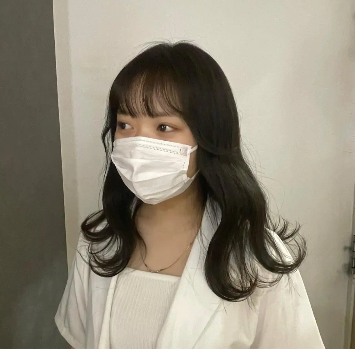 ミディアム ヘアカラー ナカヤマナナエ ♡のヘアスタイル