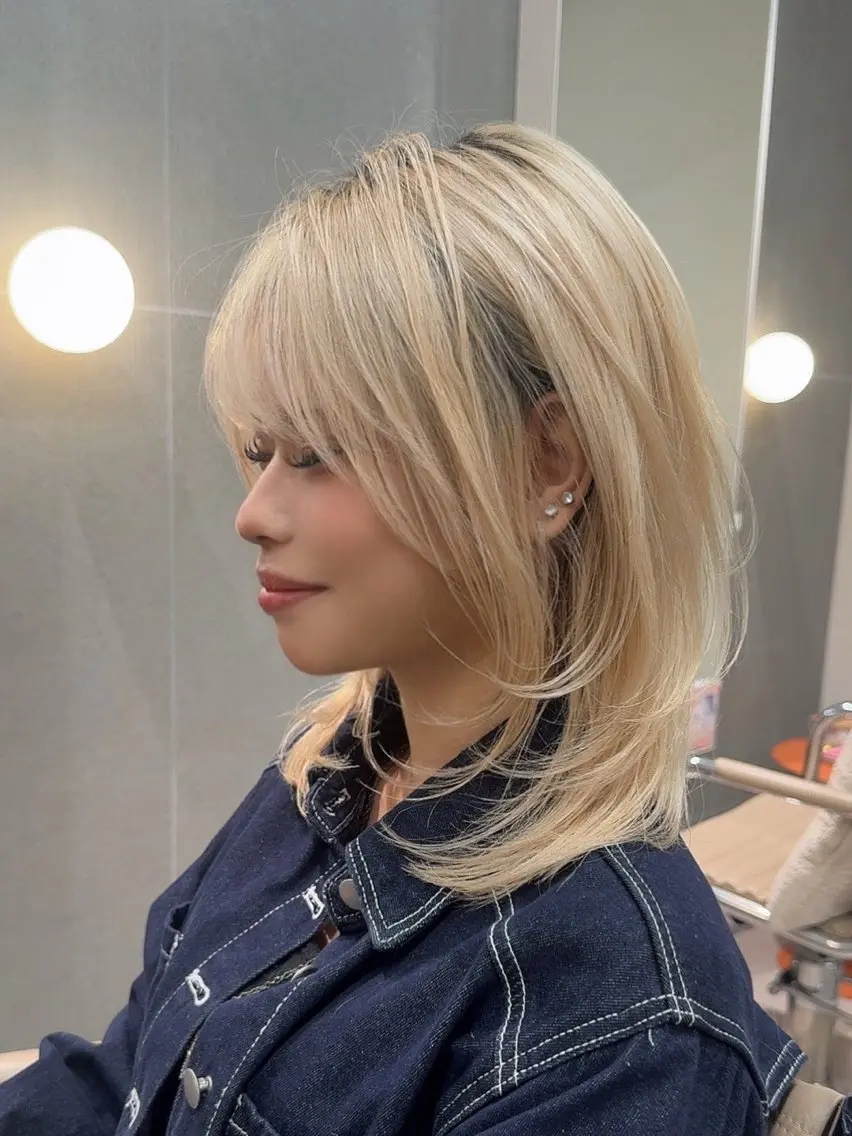 ミディアム 打越 虎瑠のヘアスタイル