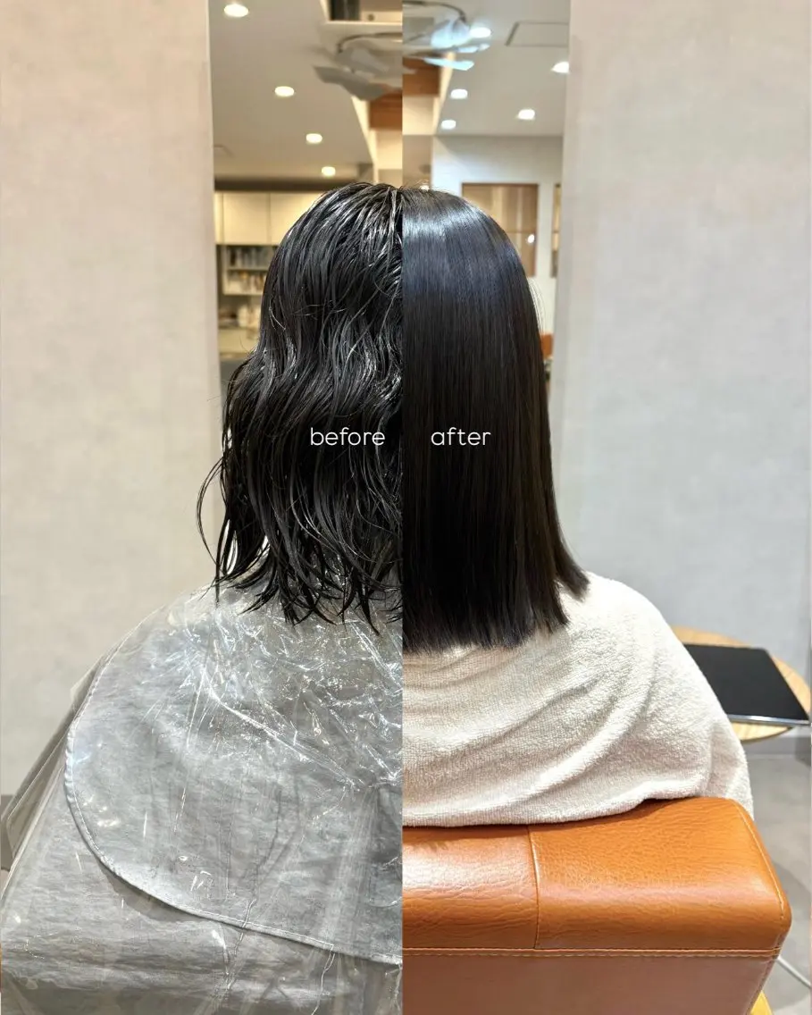 【6/18 18:00​〜​限定】髪質改善ストレート講習モデル🪄‧⁺ ⊹˚.の写真