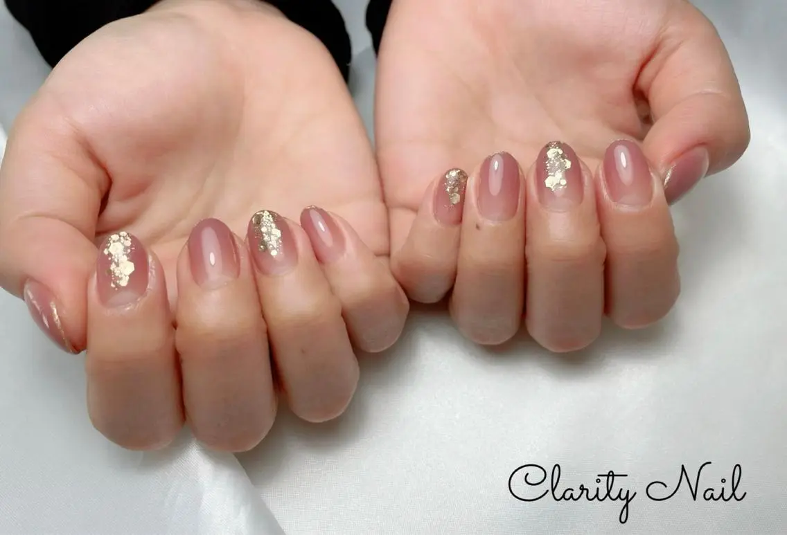 ネイル グラデーション ハンドネイル Clarity Nailのネイルデザイン