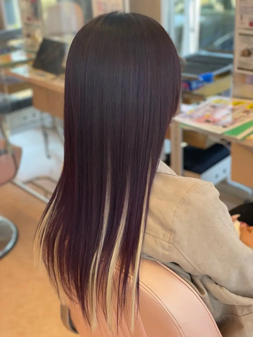 セミロング 伊熊 梨紗のヘアスタイル