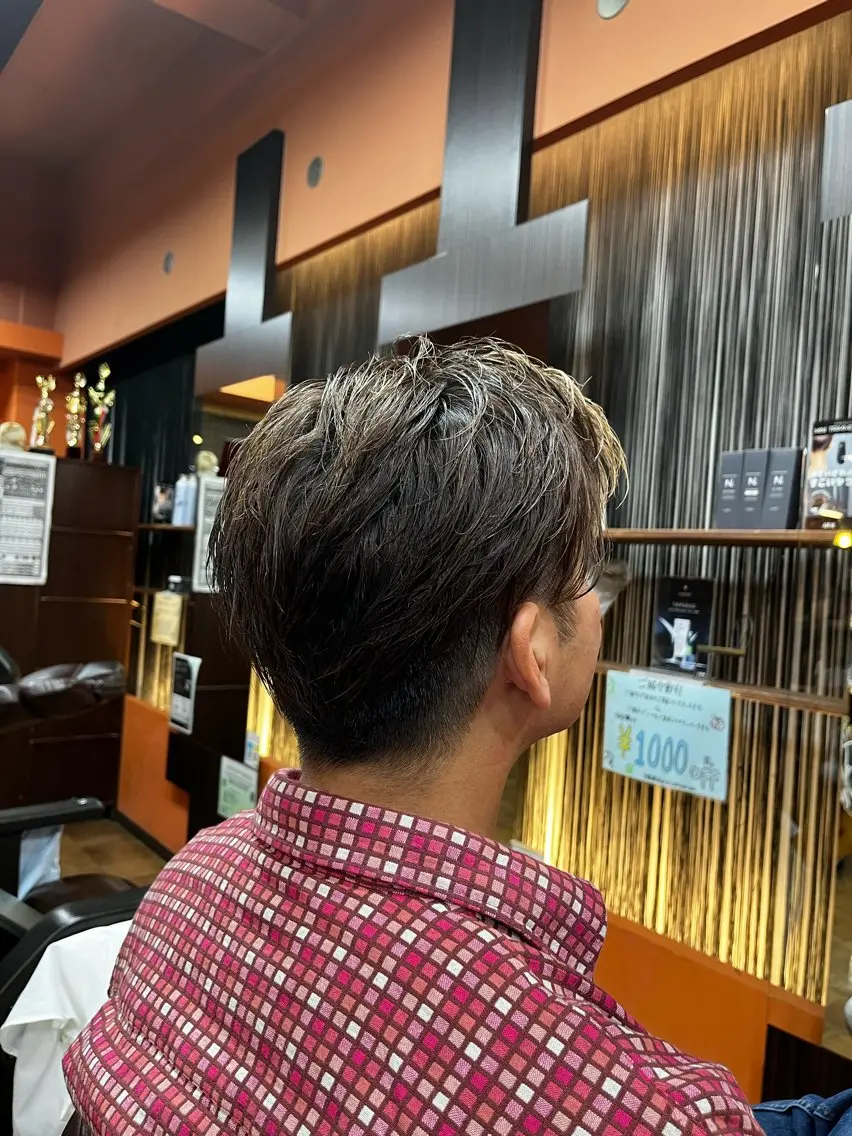 メンズ ミニモ掲載 終了致しましたのヘアスタイル