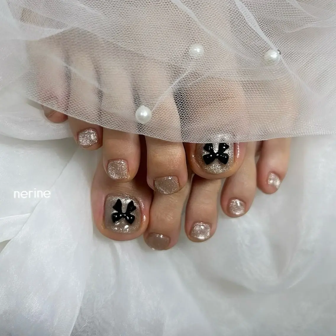 ネイル フットネイル nail salon nerineのネイルデザイン