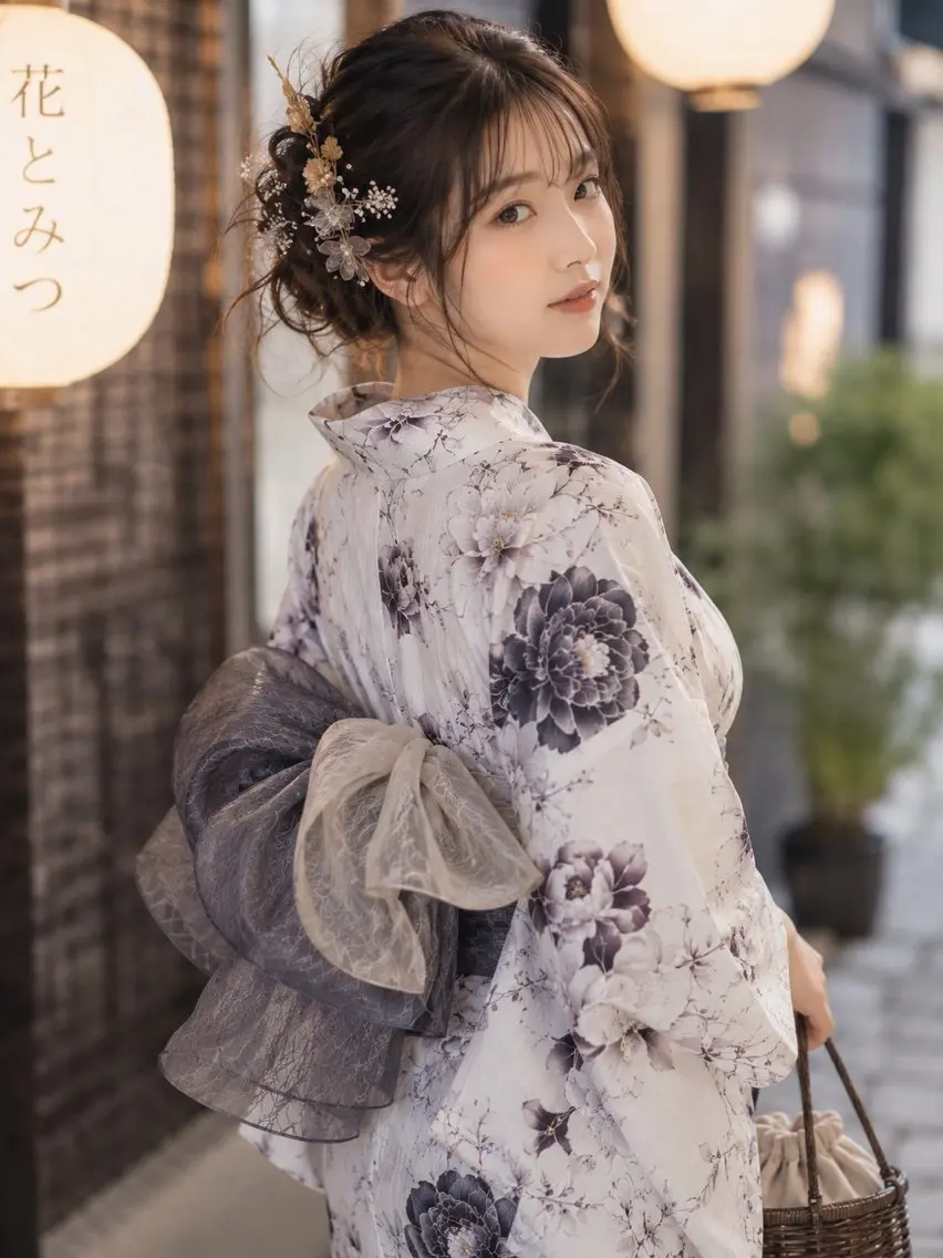 浴衣着付け×ヘアセット✨の写真