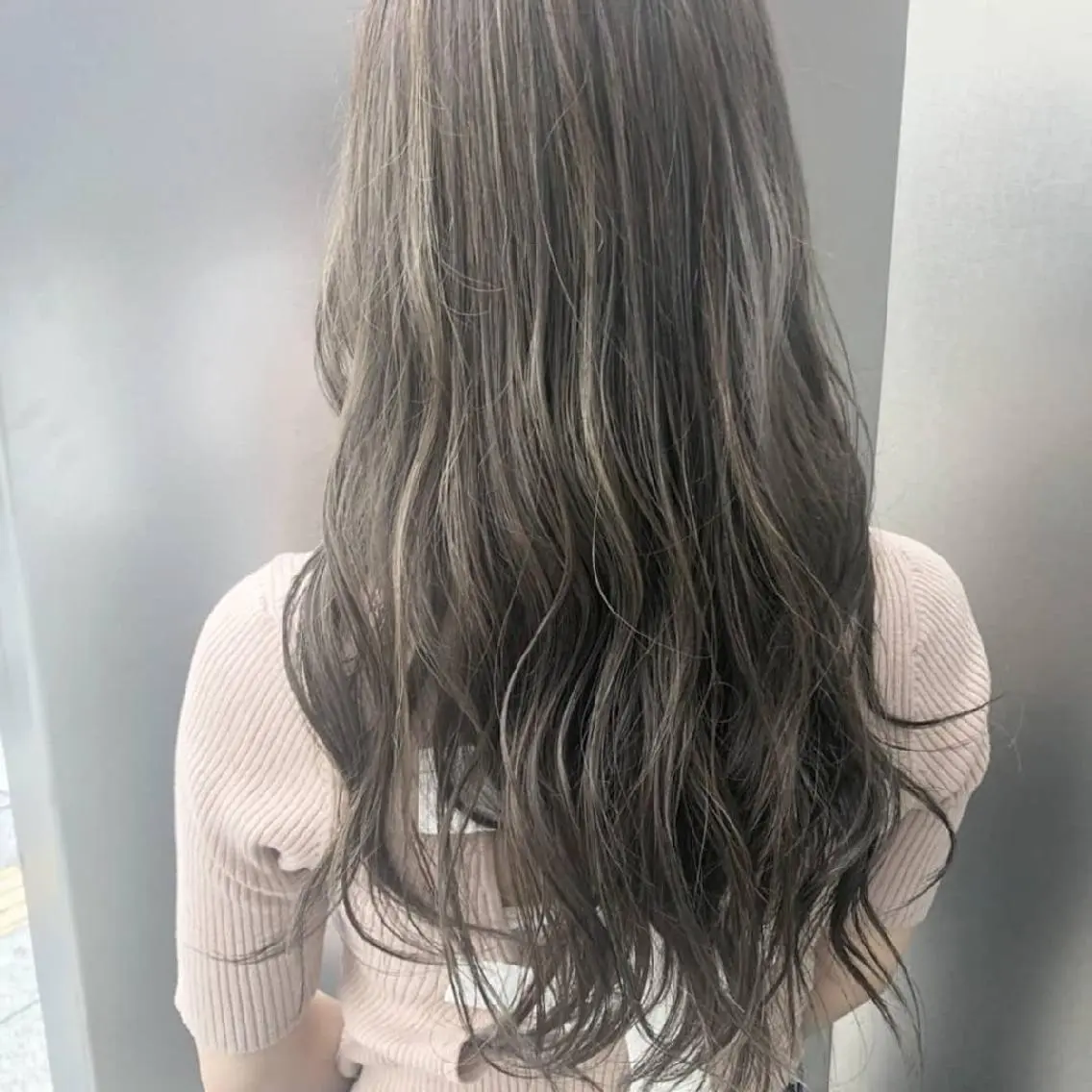 ロング カラー 透明感カラー ハイライトカラー ハイライト 竹内啓太 ボブのヘアスタイル