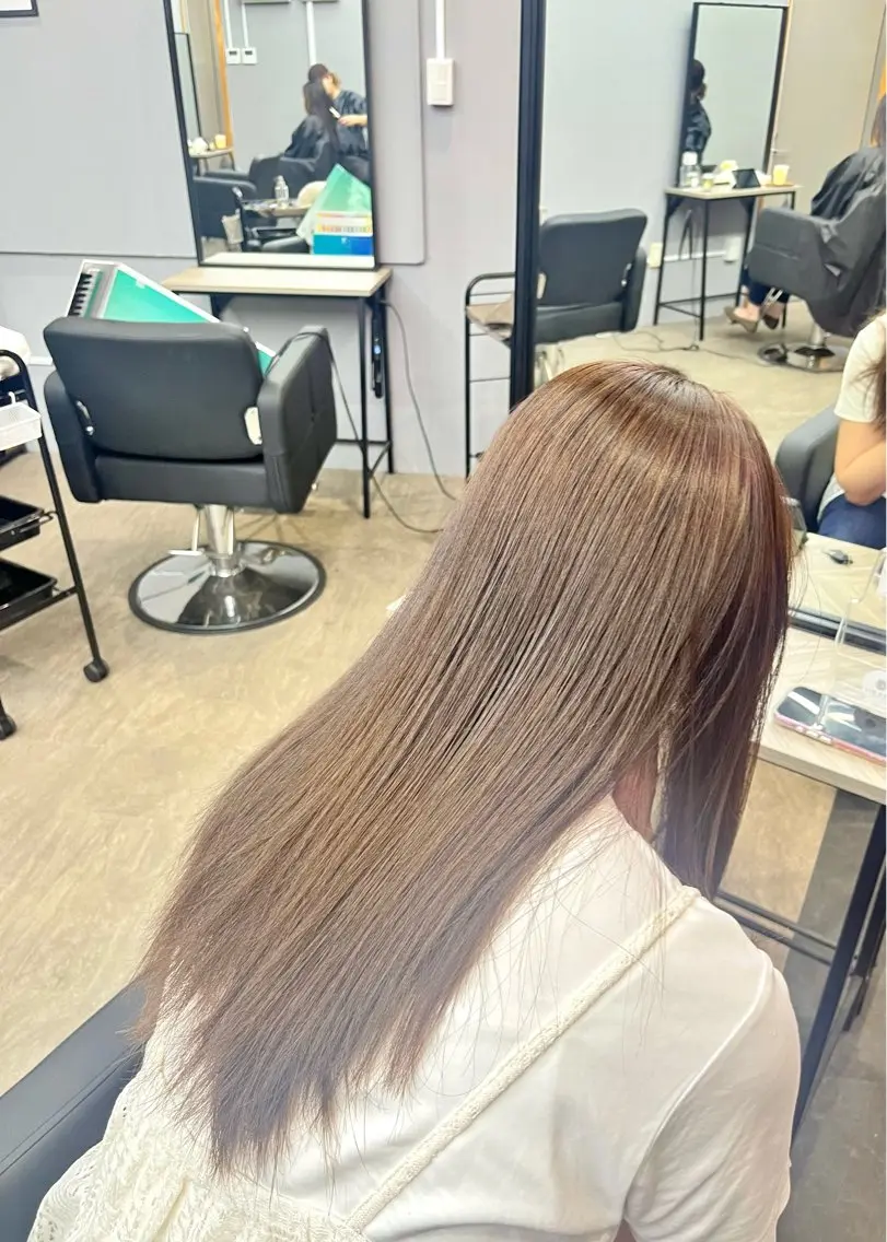 ロング カラー ブラウンカラー 森根 京哉のヘアスタイル