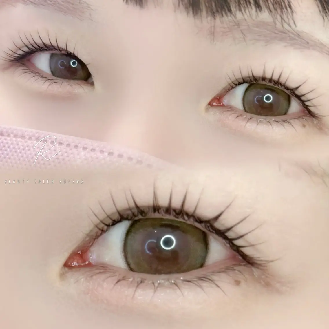 マツエク・マツパ WHITE EYE YUINAのマツエク・マツパデザイン