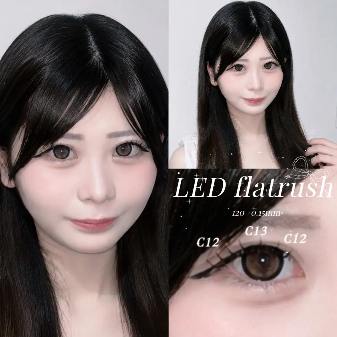 マツエク・マツパ 岡本 乃彩のマツエク・マツパデザイン