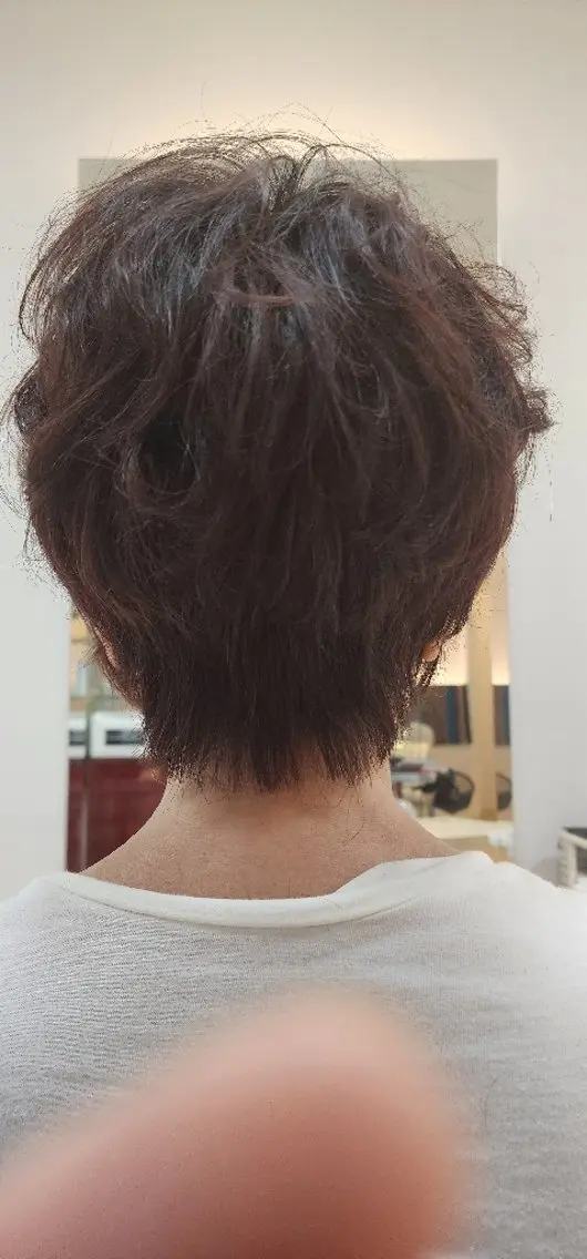 ショート カラー パーマ hairmake Juinのヘアスタイル