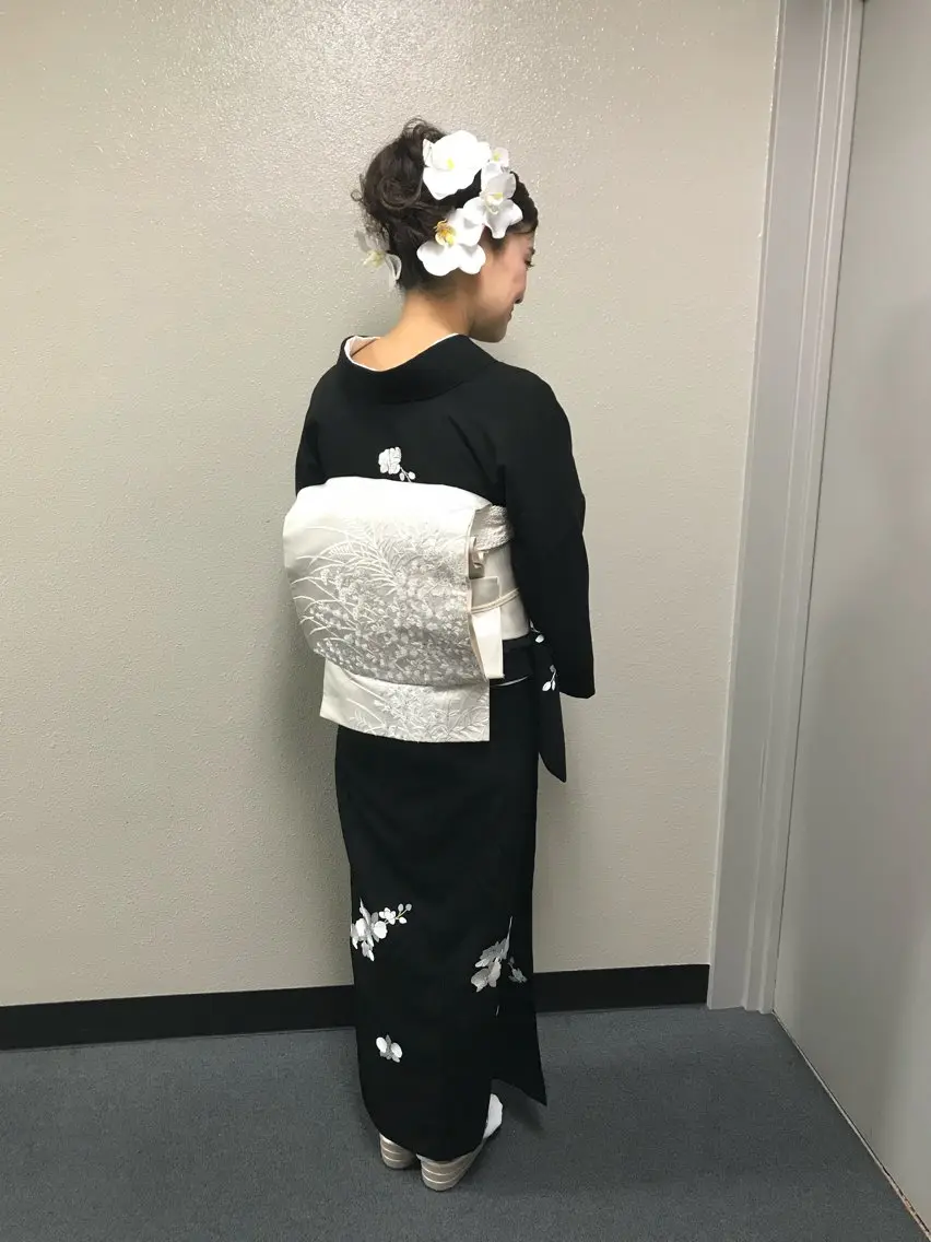 着付け、レンタル着物、セットの写真
