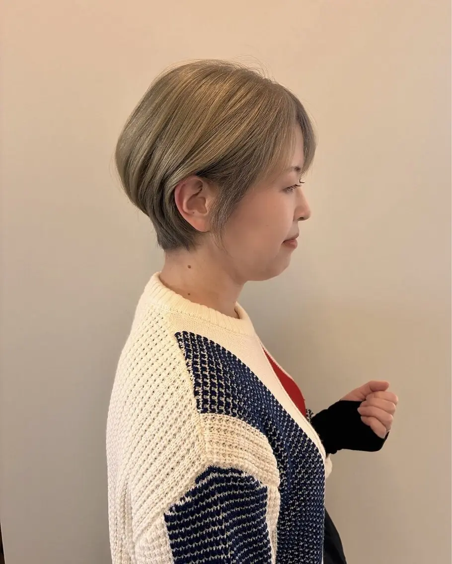 骨格補正似合わせカット＋髪質改善カラー+リフトアップスパの写真
