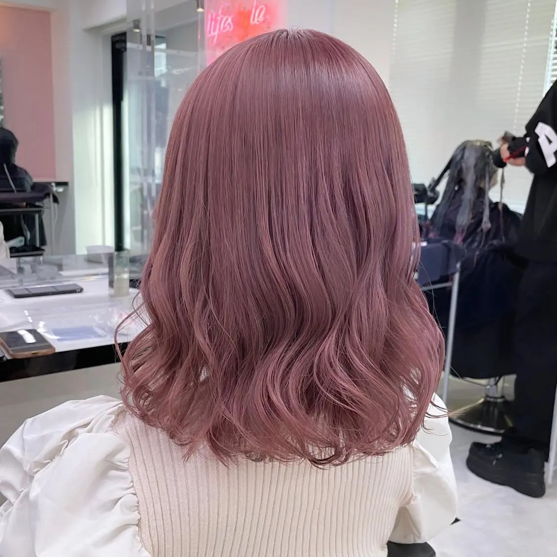 ミディアム カラー 🩰透明感カラー♡ UTA🩰のヘアスタイル