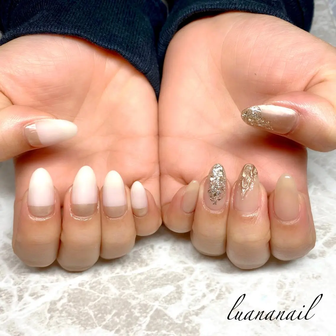 ネイル ニュアンスネイル luana nailのネイルデザイン