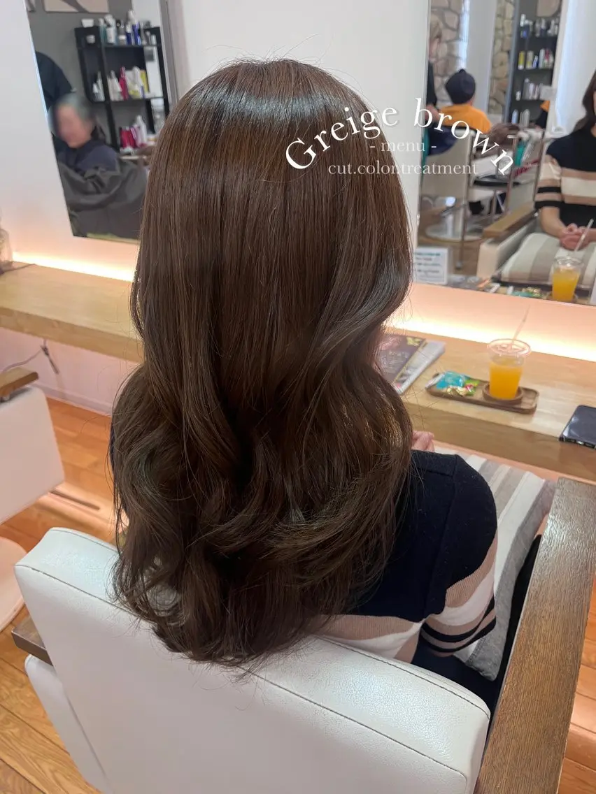 ロング Rina.💎🫧 小松里奈のヘアスタイル