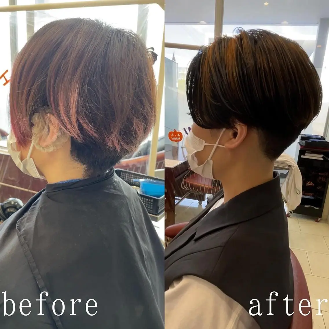ミディアム カラー パーマ ヘアアレンジ メンズ キッズ マツエク・マツパ 子どものヘアアレンジ メンズバレイヤージュ バレイヤージュ グラデーションカラー レイヤーカット sara 荒井店のヘアスタイル