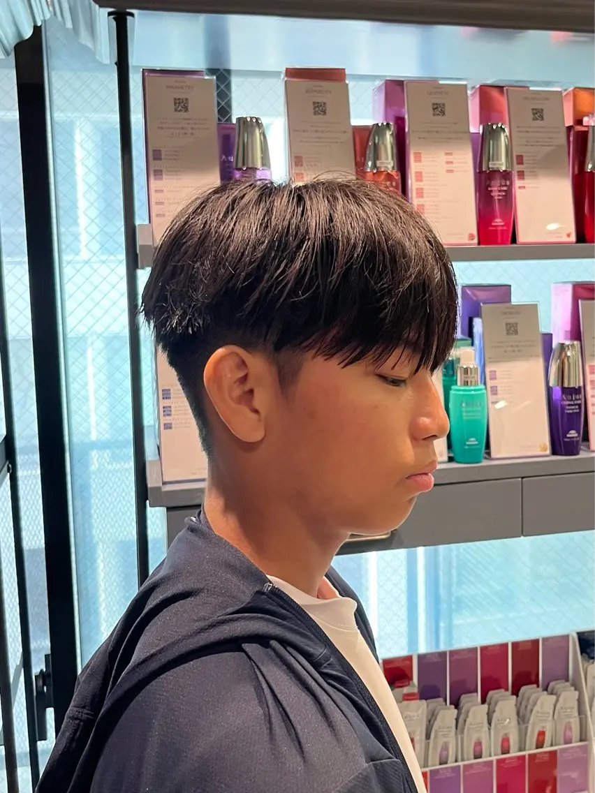 メンズ カット メンズカット パーマ飯野友喜のヘアスタイル