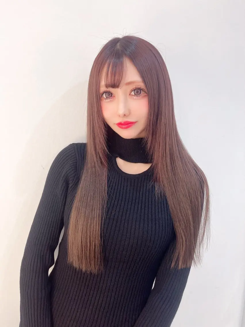 ロング カラー ヘアアレンジ ヘアカラー トリートメント 髪質改善/縮毛矯正 RYOのヘアスタイル