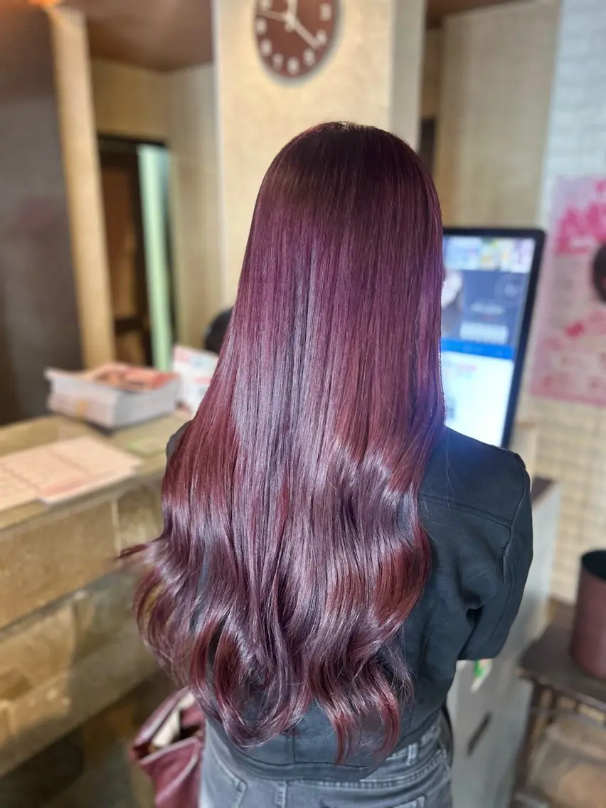 ロング 田上 瑞菜のヘアスタイル
