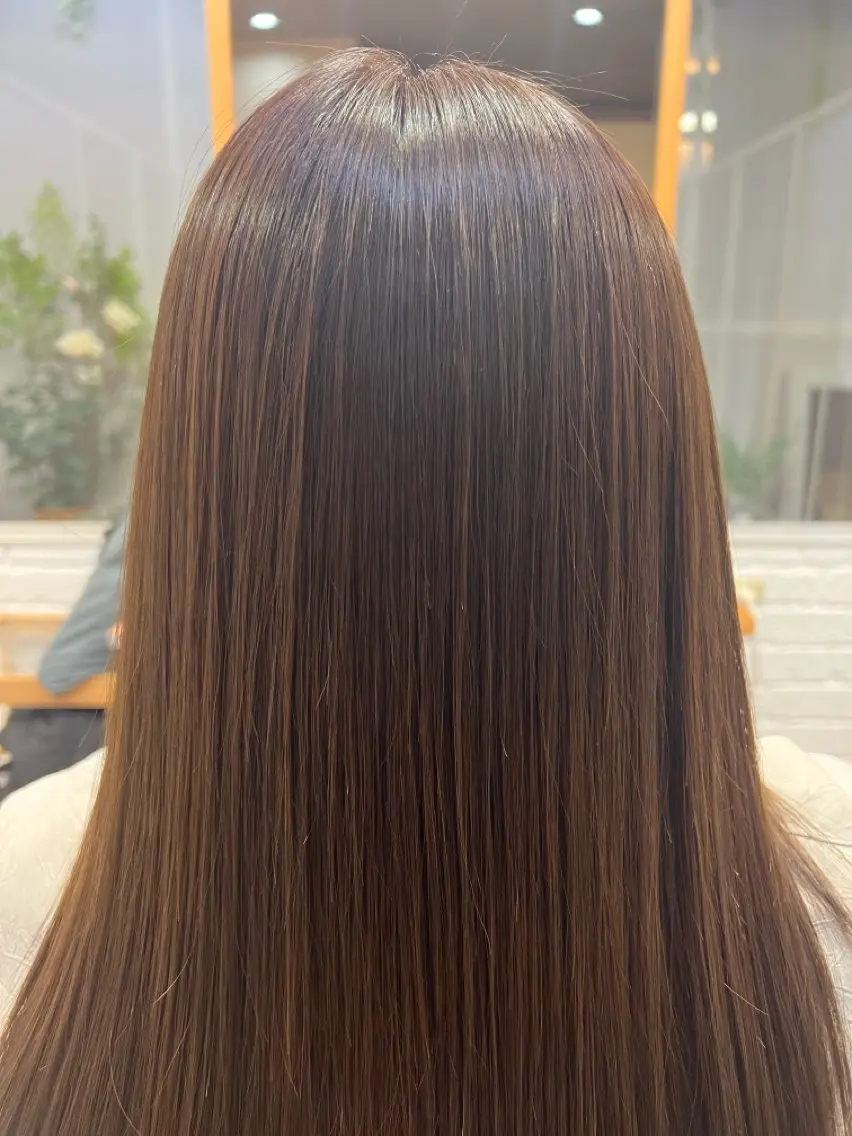 ロング カラー sena 𝜗𝜚のヘアスタイル