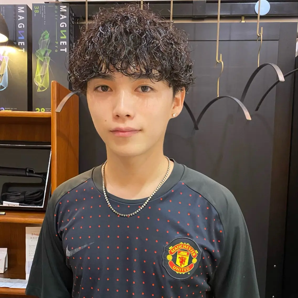 ショート パーマ メンズ ダウンパーマ 【sity.ザイク】のヘアスタイル