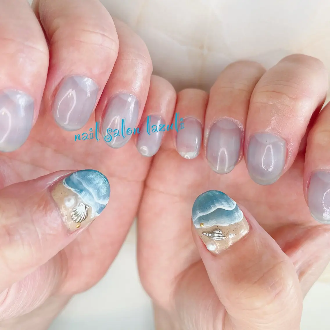 ネイル ハンドネイル nail salon lazuliのネイルデザイン