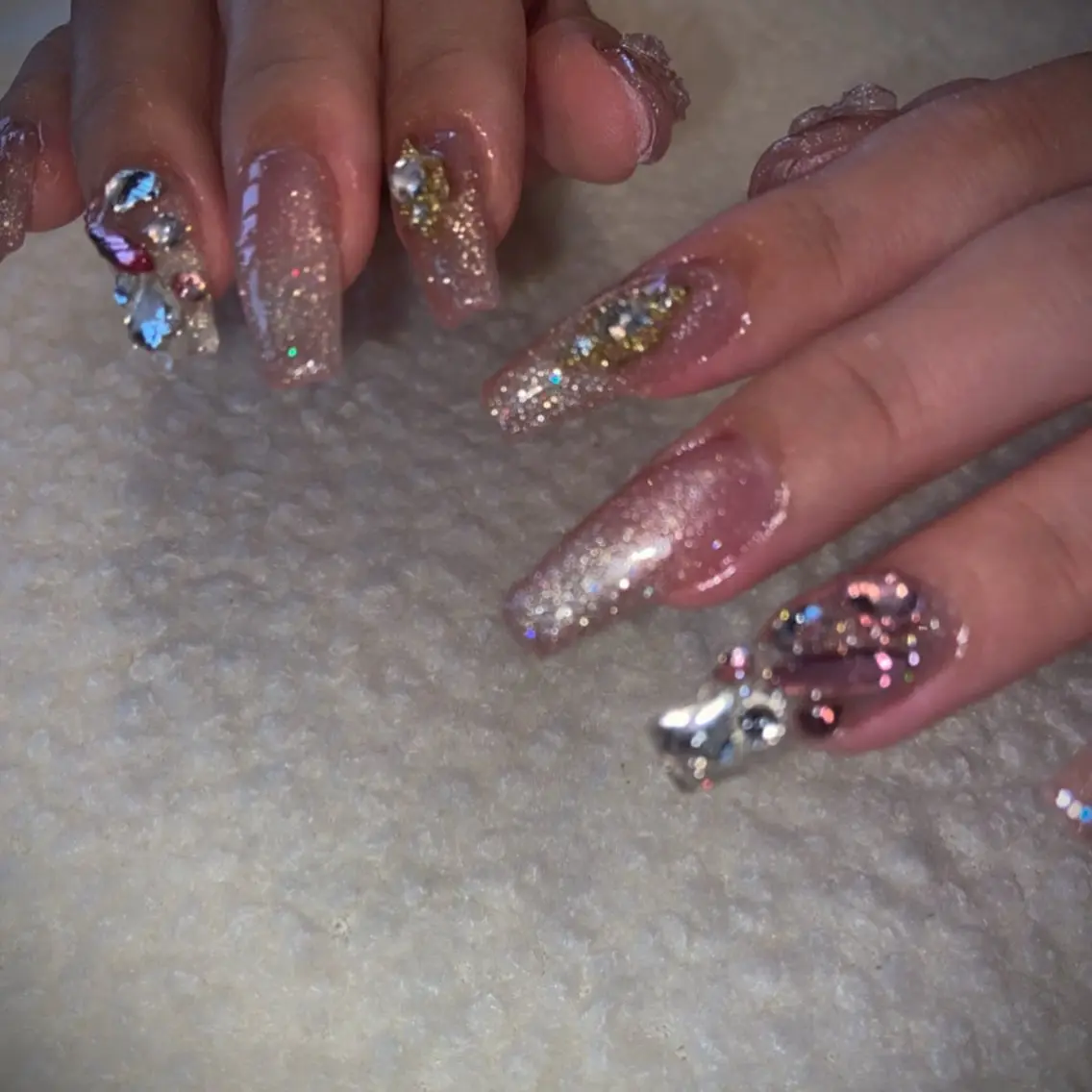 ネイル 💎ラピスラズリ💎 RIONAのネイルデザイン