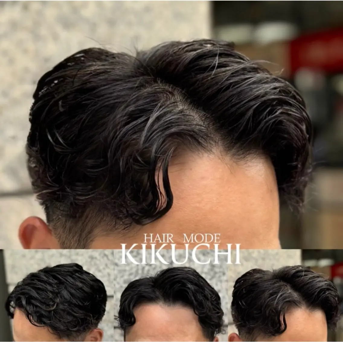 ショート カット パーマ 木下 翼のヘアスタイル