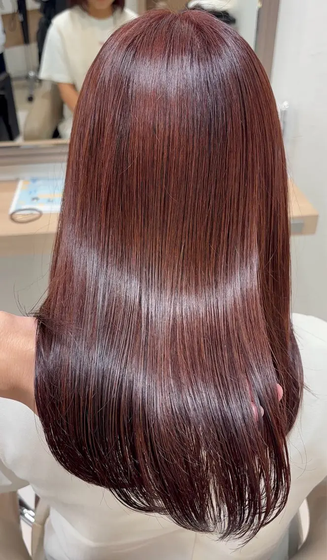 可愛い暖色に🎀贅沢トリートメントコース💎【モイスチャートリートメント】【施術時間150分〜】の写真