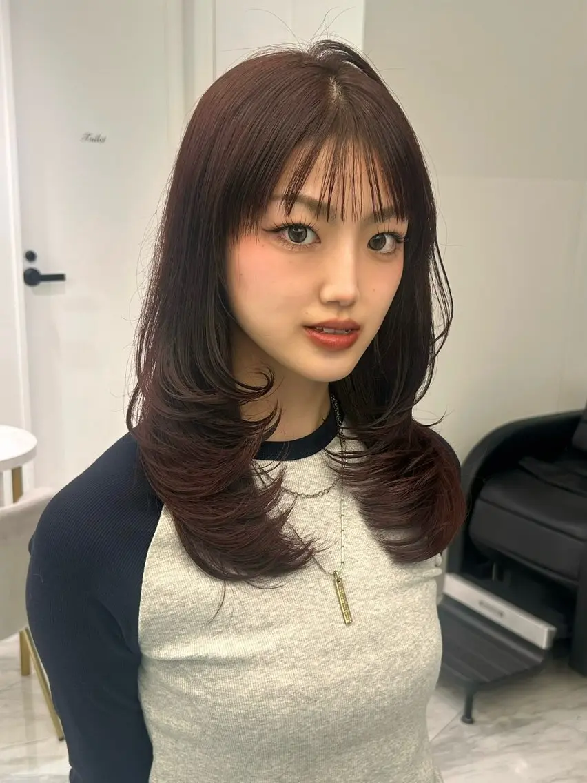 ロング カラー オールマイティ美容師 💋𝑨𝑵𝑵𝑨のヘアスタイル