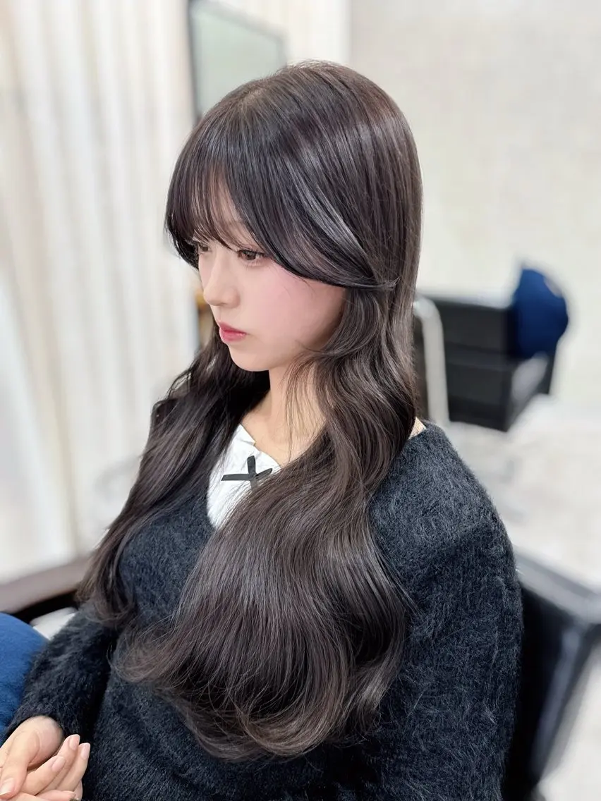 ロング カラー 木村 美紅のヘアスタイル