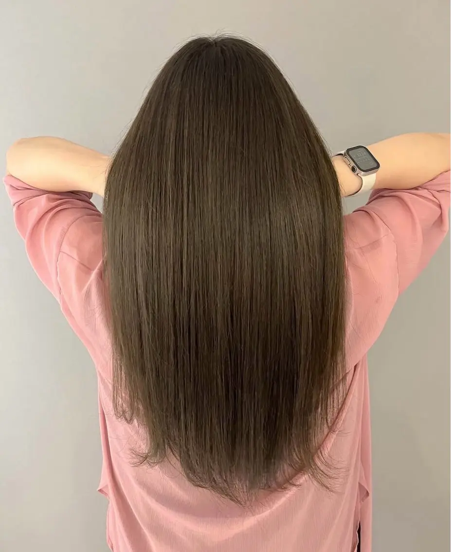 ロング ヘアカラー Grow by NYNY 田代 紀恵のヘアスタイル