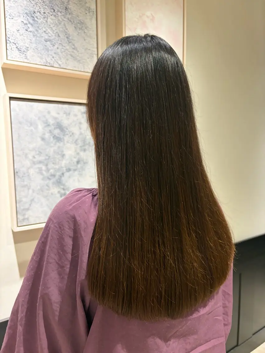 ロング モデル様募集中 ✂️カギワダのヘアスタイル