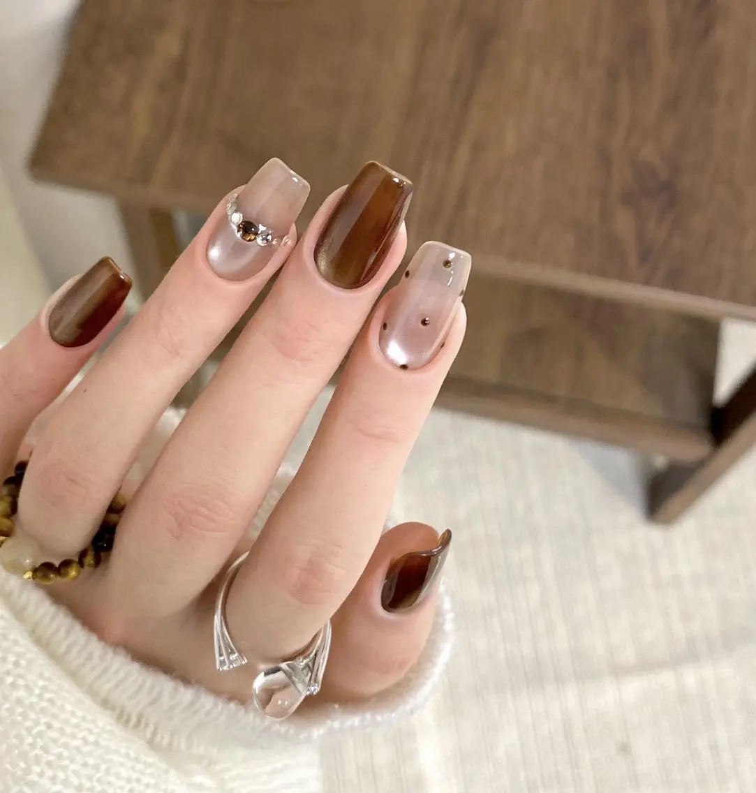 ネイル 韓国ネイル ワンホンネイル ami ｜韓国っぽnailのネイルデザイン