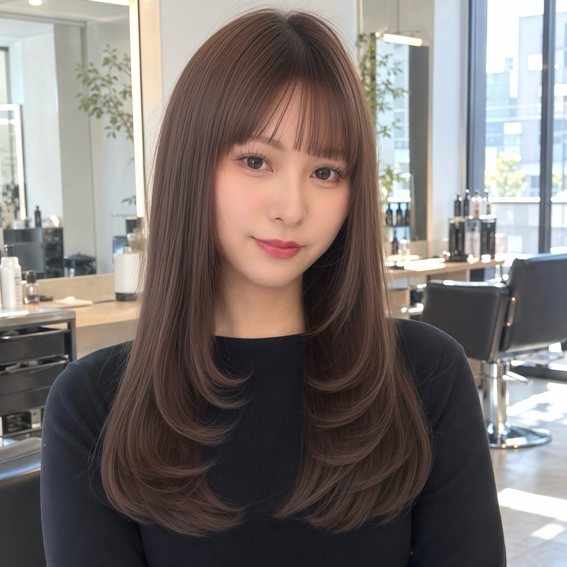 人気No.1☝🏻️💕似合わせレイヤー＋ケラチントリートメントの写真