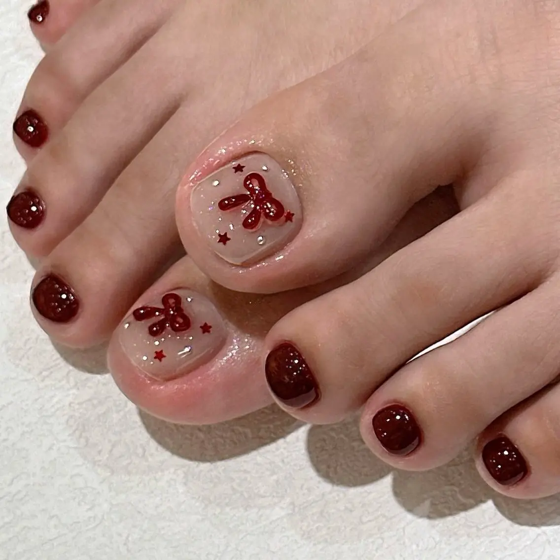 ネイル 長さ出し フレンチネイル グラデーション 卒業式 マグネットネイル MIHANA NAILのネイルデザイン