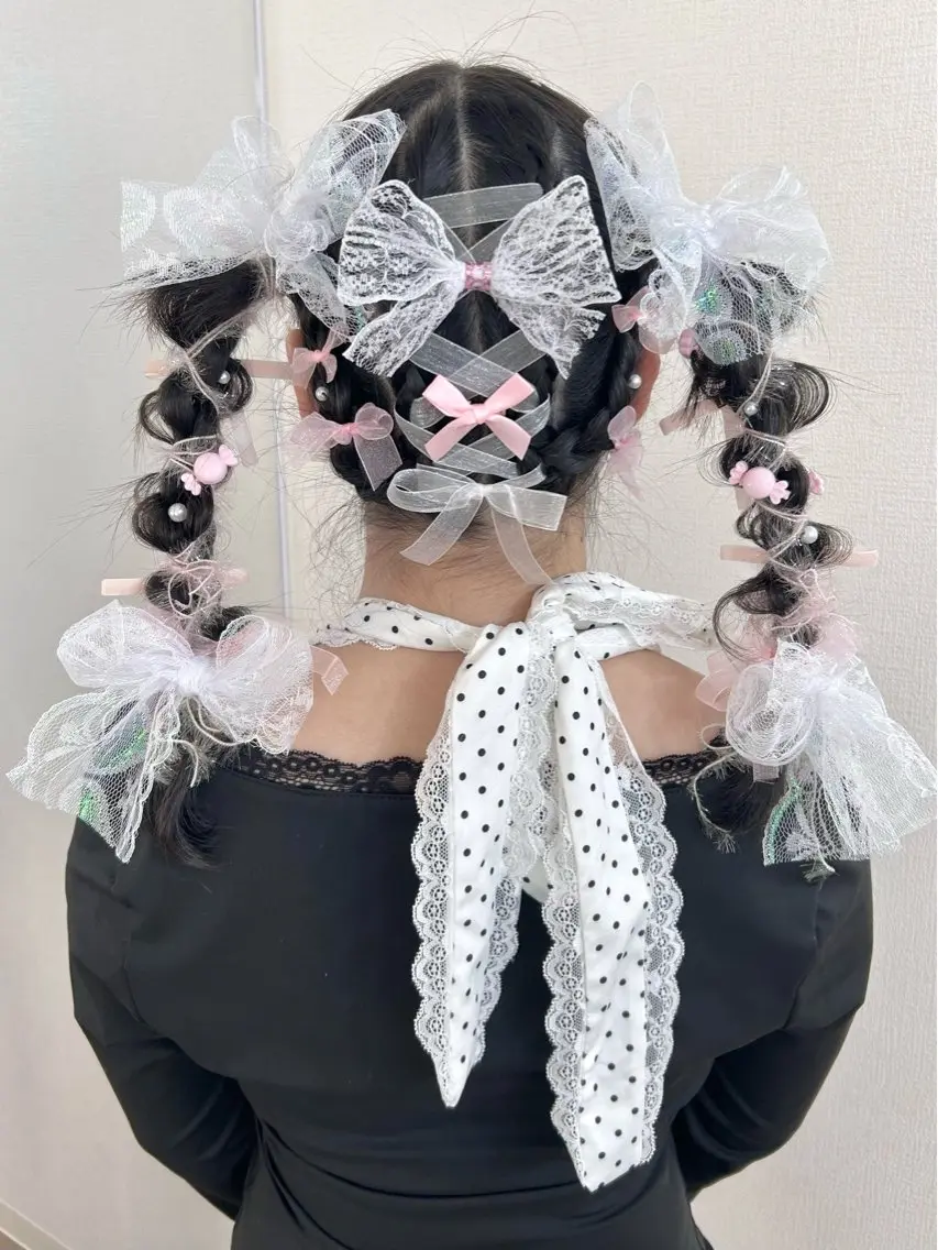ヘアアレンジ 𝐑𝐄𝐍𝐀🎀 ワンカラーモデル募集のヘアスタイル