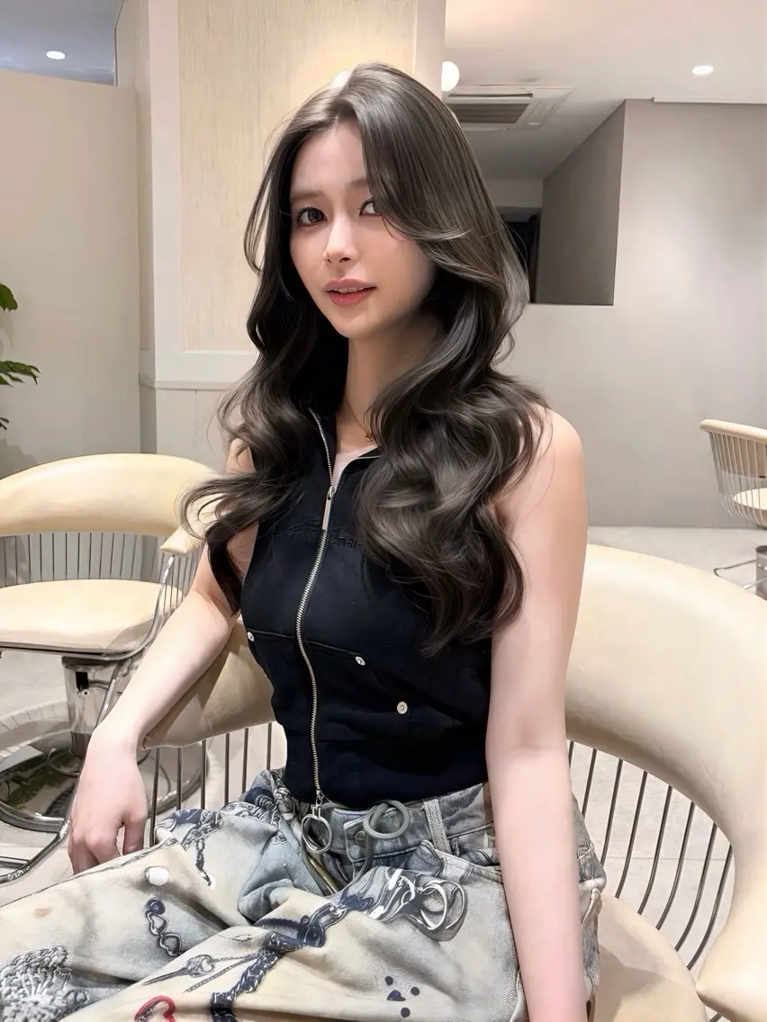 ロング カラー ♡Yoshino♡ 色っぽトレンドヘアのヘアスタイル