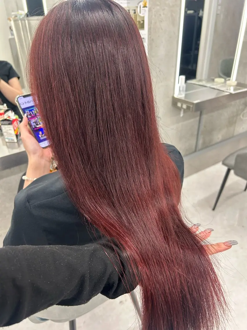 ロング カラー ヘアカラー カラー/エクステ 🤍ルナのヘアスタイル